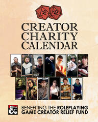 d2020 Creator Charity Calendar